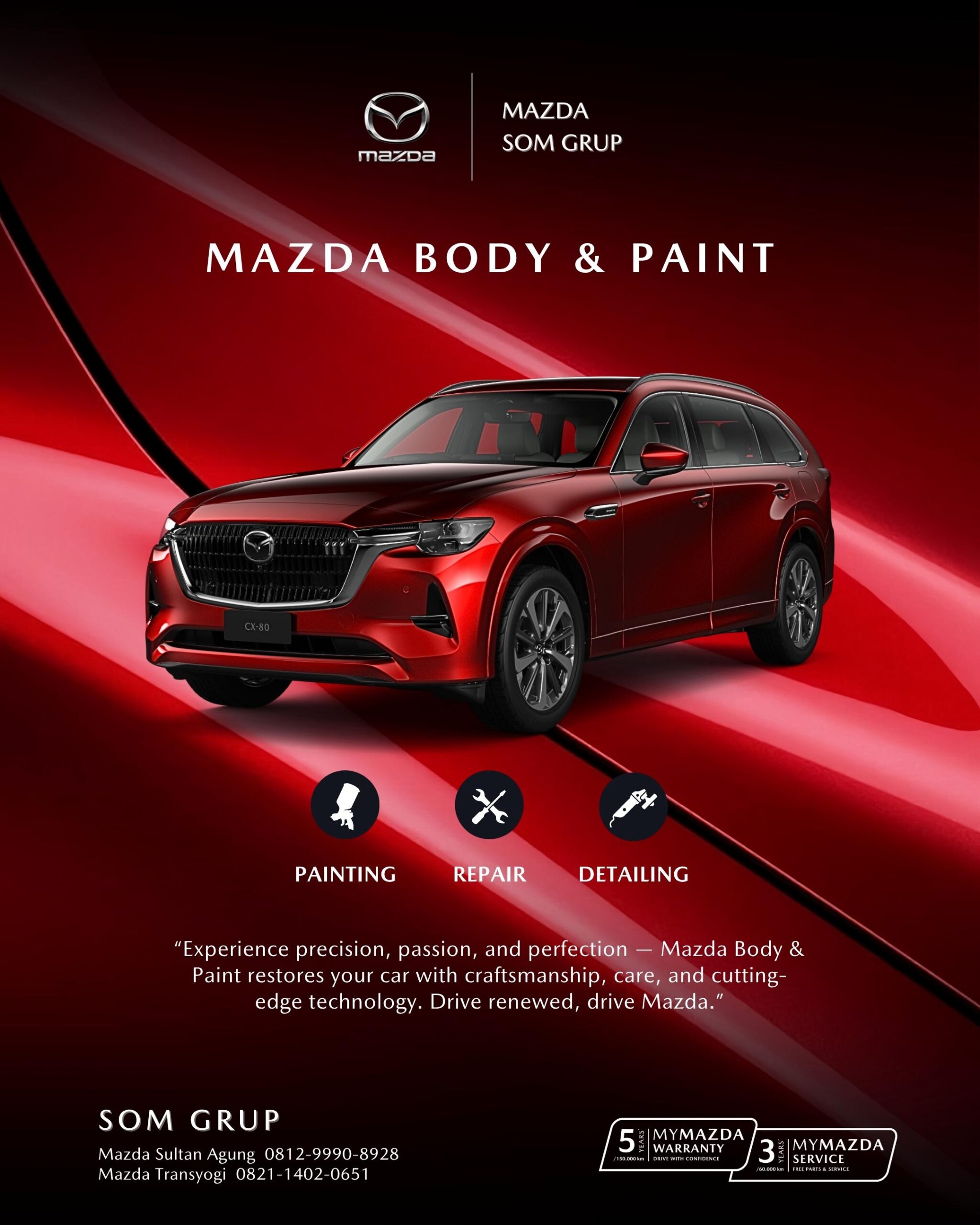 Mazda Transyogi Body & Paint